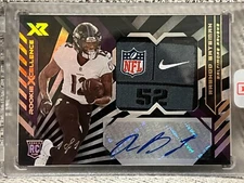 2021 Panini Xr Football Rashod Bateman Rookie Xcellence 1/1 NFL Nike Patch RPA
