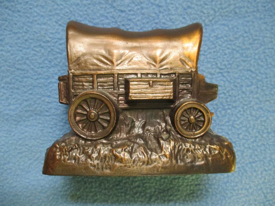 Banco de vagones de metal de 1950 - "The Bank of Maryville" Maryville, Tennessee Foto 2 de 4