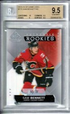 2015-16 SP Game Used #175 Sam Bennett RC /93 - Calgary Flames - BGS 9.5