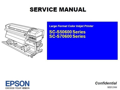 Programa de servicio Epson SureColor S50600 S50670 + Manual de servicio, NV Ram Backup - Imagen 2 de 3