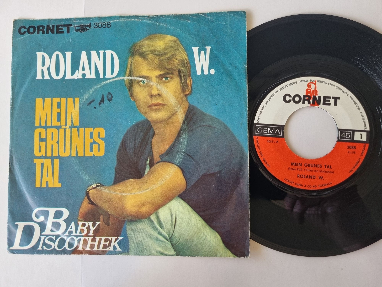 Roland W. - Mein Grünes Tal 7'' Vinyl Germany