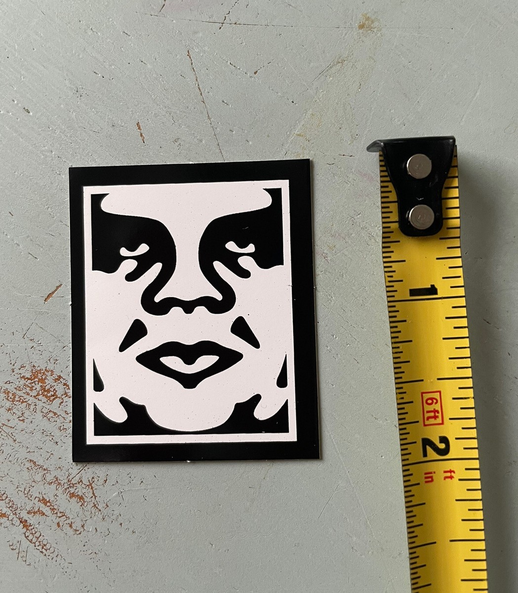 Obey Giant Sticker Shepard Fairey Classic Icon 1.5x2” Small
