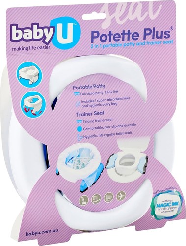 POTETTE PLUS | Portable Potty & Toilet Training Seat in One | Home & On the Go - Picture 11 of 15