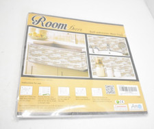 Room Decor Premium Stick On Kitchen Backsplash Tiles 12" x 12" 10 Pack Tiles