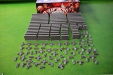 Paredes de sala de juegos de mesa Zombicide Black Plague - Más de 450 cm de paredes