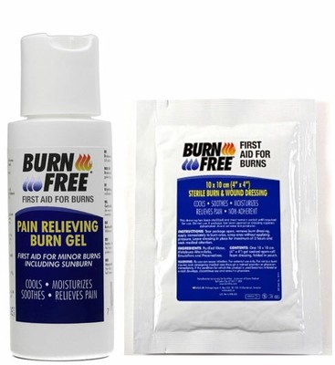 Burn Free Burn Gel 60ml 10cm X 10cm Dressing First Aid Ebay