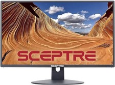 Sceptre 24-Inch Professional Thin 1080P LED Monitor 99 Srgb 2X HDMI VGA Build-I