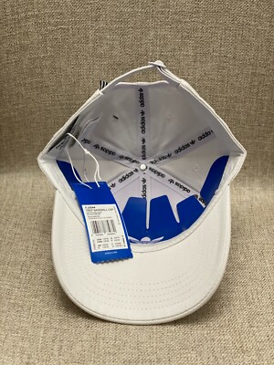■adidas■ Trefoil Baseball Cap White JC6025 adidas Unisex Trefoil Baseball Cap FJ2544 - White | eBay