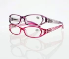 Women Purple Red Rhinestone Reading Glass +1.0 +1.25 +1.75  +2.0 2.25 +4.0 ~+6.0