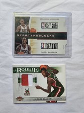 2 Larry Sanders Cards: 2010-11 Panini #14 Threads Rookie Materials 7/50 +6 Draft