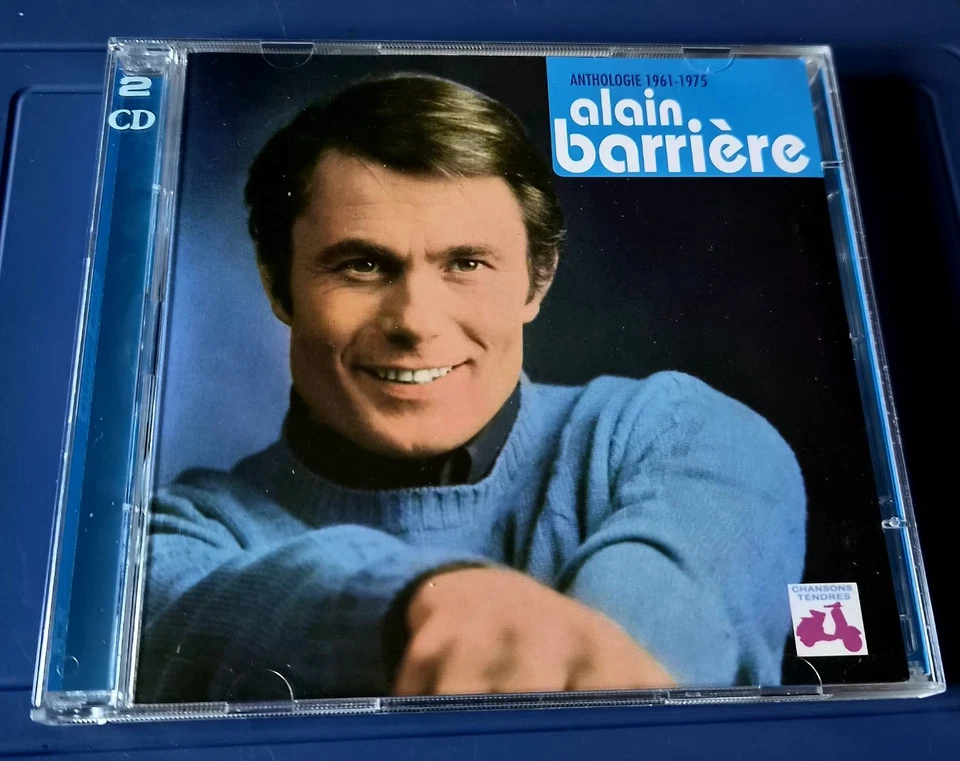 Alain Barrière – Anthologie 1961-1975 Coffret 2 CD compilation 2012 - Photo 1/3