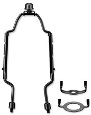 8 9 10 inch Adjustable Lamp Shade Harp Holder Kit for 7-8-9-10 inch, Black