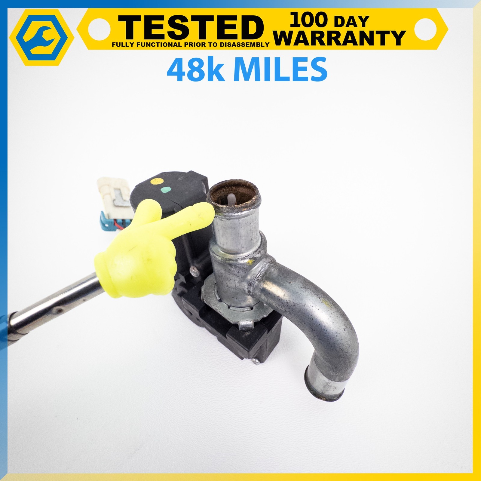 04-19 MASERATI GRANTURISMO QUATTROPORTE TGK HEATER WATER VALVE OEM
