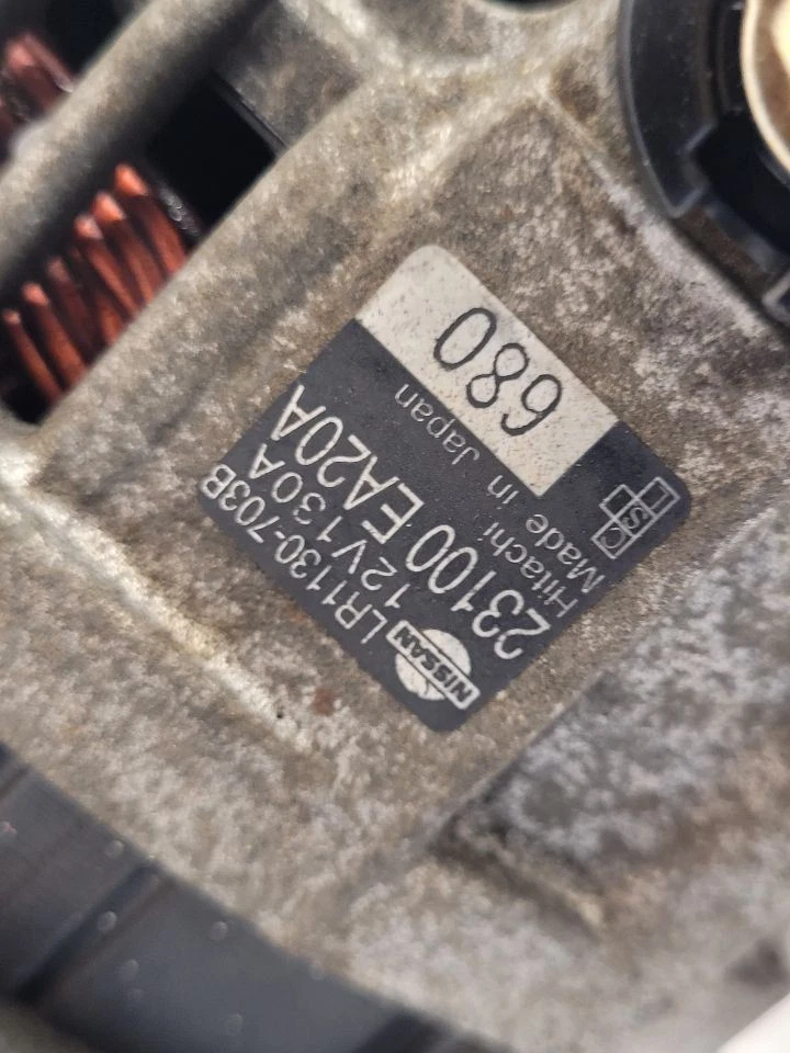 Alternador Nissan Pathfinder 2005-2007 130 Amp SE Le 23100EA200 - Imagem 3 de 4
