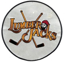 Muskegon Lumber Jacks Ice Hockey Large Embroidered Patch Vintage  8