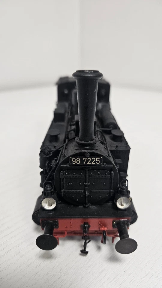 Spur 0 Dampflok BR 98 7225 der DRG, analog, Vitrinenmodell - Bild 2 von 4