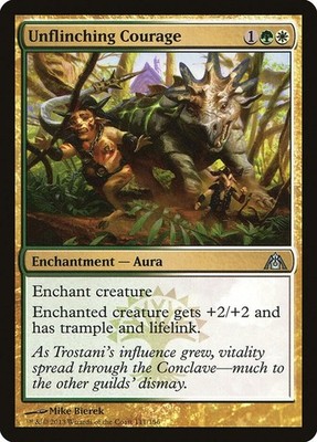 Magic: The Gathering Dragon's Maze Unflinching Courage BUY 1 GET 3 FREE!!!!
