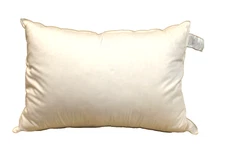 NAUTICA STANDARD QUEEN SIZE DOWN FEATHER PILLOW WITH WHITE COTTON COVER, PILLOW