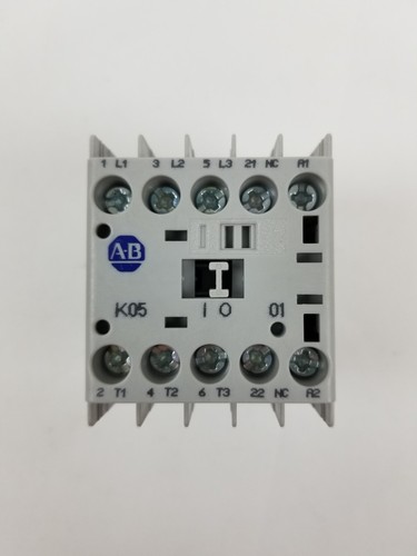 Allen-Bradley 100-K05ZJ01 Mini Contactor 5A 24Vdc 3 NO Main Poles NEW - Picture 2 of 10