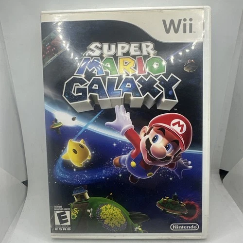 Super Mario Galaxy (Nintendo Wii 2007) NO Manual Tested