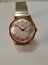 1980 Vintage Timex Viscount Automatic Date Me...