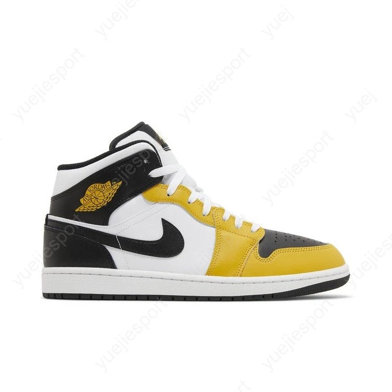 Jordan 1 Mid Yellow Ochre for Sale - Authenticity Guaranteed - eBay