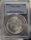 1904 O US Morgan Silver Dollar $1 PCGS MS64