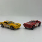 HOT WHEELS•REDLINE•YELLOW SNAKE RED MONGOOSE 1969•USA Base•The Pair