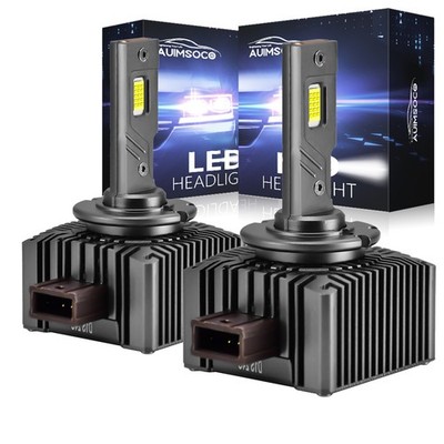 For Volvo S80 2007-2016 D1S D1R LED Headlight Bulbs 6000K Super Bright White 2x