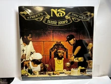 RAP HIP HOP 4 x LP NAS-street disciple COLUMBIA - Promo US  GATEFOLD  By+ 12”