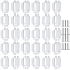 30 PCS BE1-2 Electrical Outlet Box Extenders with 60PCS Screws, 1-Gang Elec...