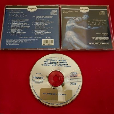 Various Artists   Invitation to the Dance CD 1991 Classical Ballet Allegretto