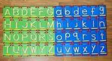 Lakeshore Learning Magnet Wood Alphabet Trace Letters Education ABC Upper/Lower