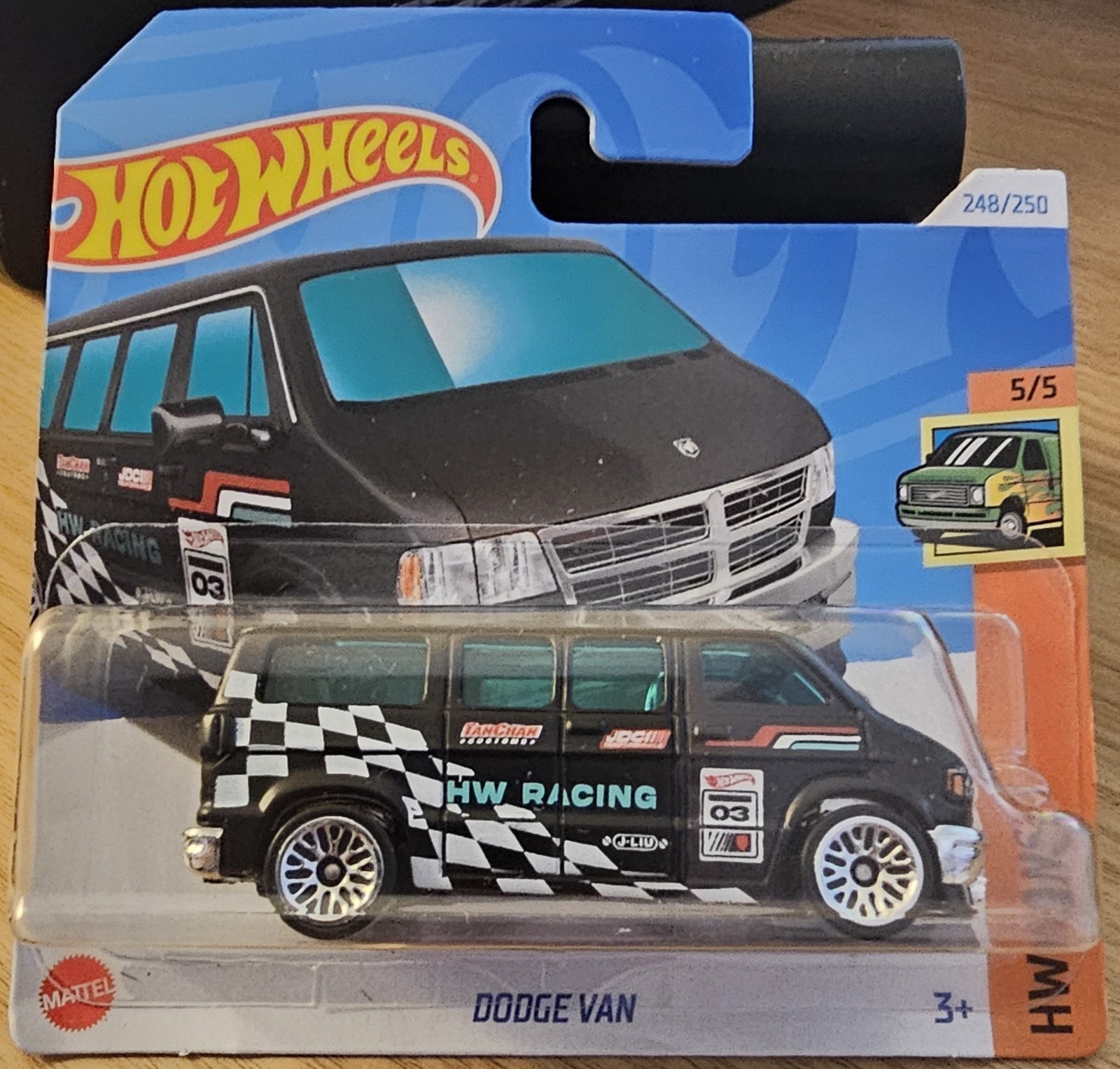 2024 Hot Wheels Dodge Van - HW Vans - HTB95 - 248/250