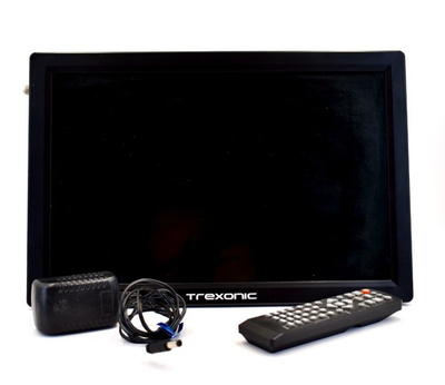 #ad #ad Trexonic TRX 14D 14quot; 720p LED TVHDMISD MMCVGAAV in out Battery Remote $47.98