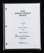 Barry Williams Signed "The Brady Bunch" Movie Script Inscribed "Greg" (JSA COA)