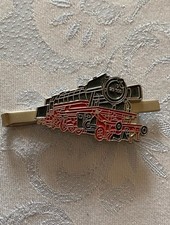 Krawattenklammer Dampflok /Lok /Zug Eisenbahn