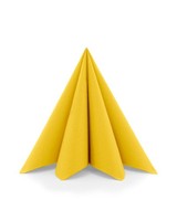 Serviette Gelb Aus Linclass® Airlaid 40 X 40 Cm, 50 StüCk
