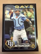 2024 Topps Series 1 - Christian Bethancourt #96 Black /73 Baseball Card
