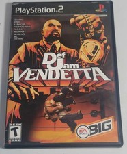 Def Jam Vendetta (Sony PlayStation 2 PS2, 2003) No manual - Untested