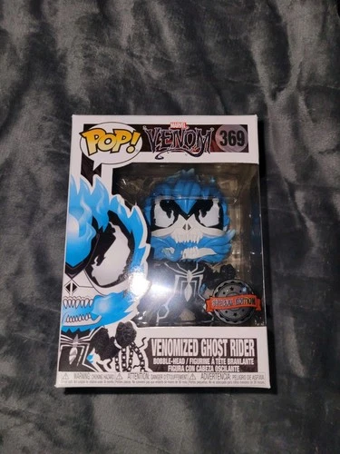 Funko Pop! Vinyl: Marvel - Venomized Ghost Rider - Walmart (Exc) #369 BOX DAMAGE