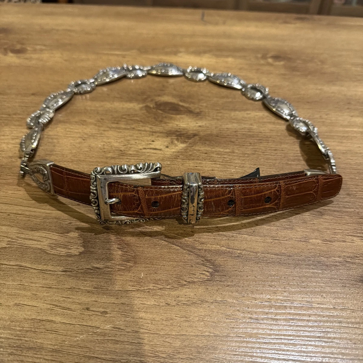 Brighton Leather Chain Belt Belts for Women for sale | eBay display picture 1