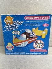 2008 Zhu Zhu Pets SPEED BOAT  DOCK Hamster FUNHOUSE Add On Toy Play Set NIB