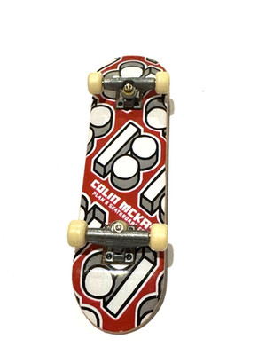 VTG Colin McKay Plan B Tech Deck Fingerboard Skateboard Handboard Red White Toy
