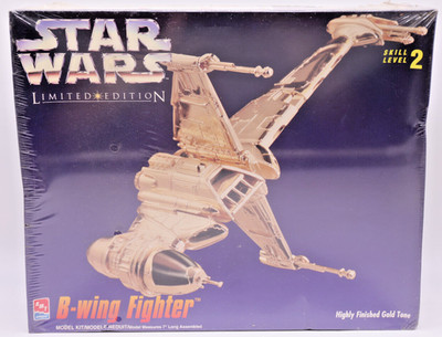 STAR WARS Limited Edition B-Wing Fighter Model Kit AMT / ERTL - Neu