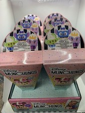 6 New - Disney Munchlings Single Serve Soft  Cuddly SCENTED Plush w/Display Box