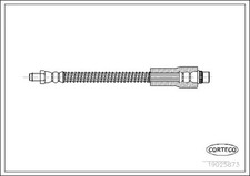 Flexible de frein Peugeot 206