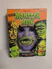 Super 7 Universal Monsters Creature Black Lagoon Retro Glow Mask Rare Purple 