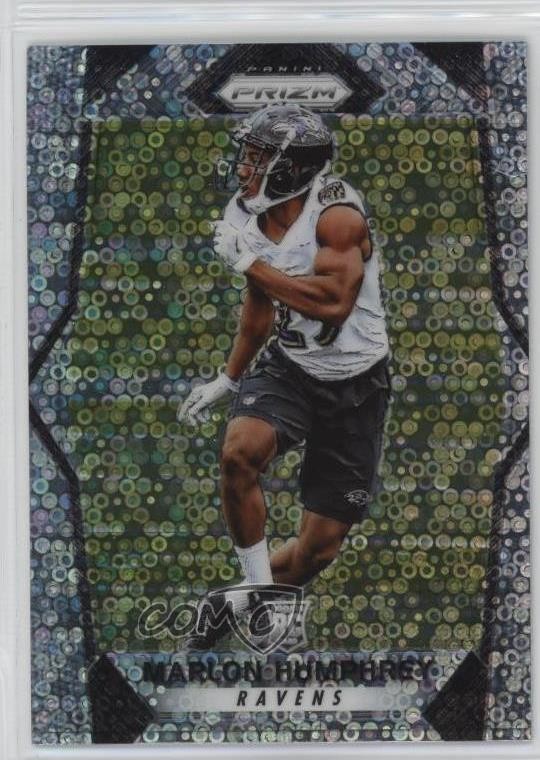 2017 Panini Prizm Rookies Disco Prizm Marlon Humphrey #214 Rookie RC 14t3