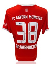 RYAN GRAVENBERCH SIGNED FC BAYERN MUNCHEN 2022/23 HOME SHIRT (ACG CERT AG17634)
